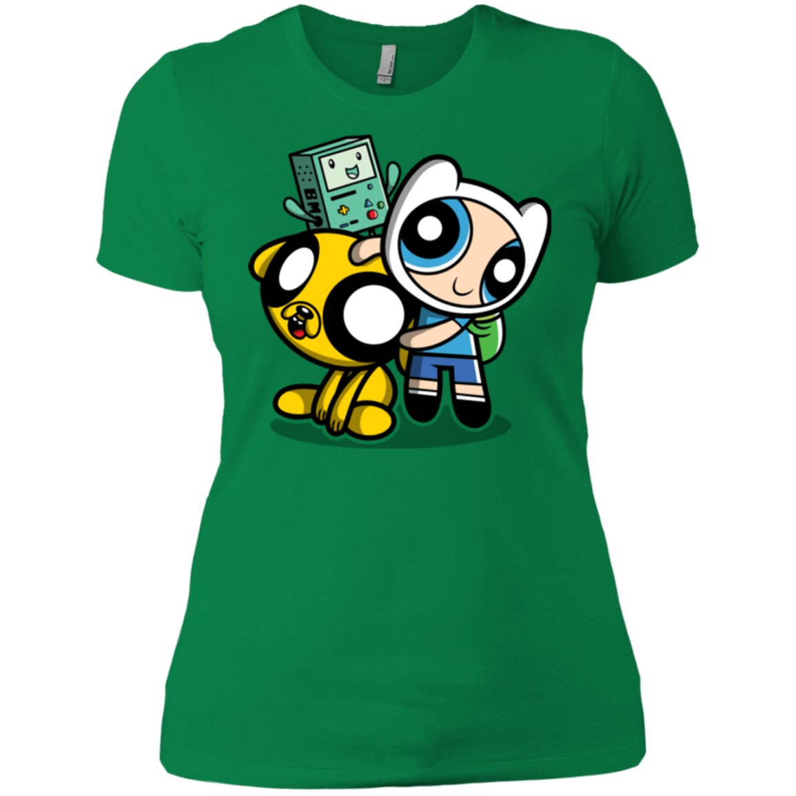 T-Shirts Kelly Green / X-Small Adventure Puff Buds Women's Premium T-Shirt