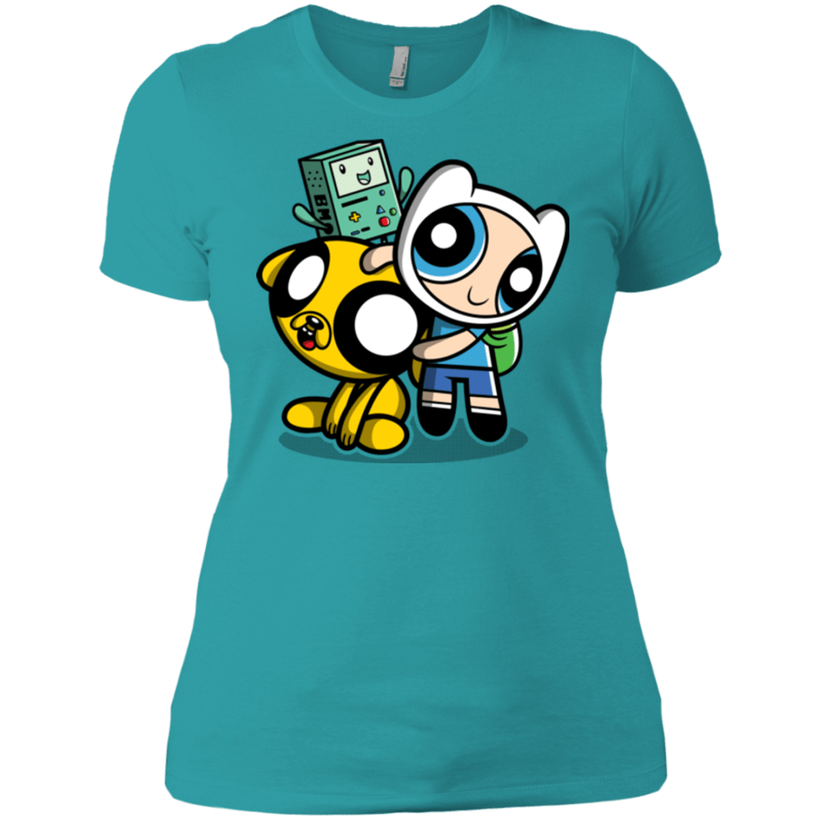 T-Shirts Tahiti Blue / X-Small Adventure Puff Buds Women's Premium T-Shirt