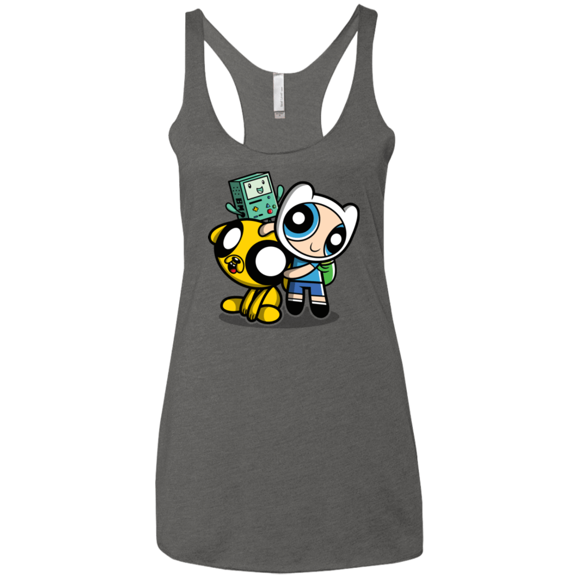 T-Shirts Premium Heather / X-Small Adventure Puff Buds Women's Triblend Racerback Tank