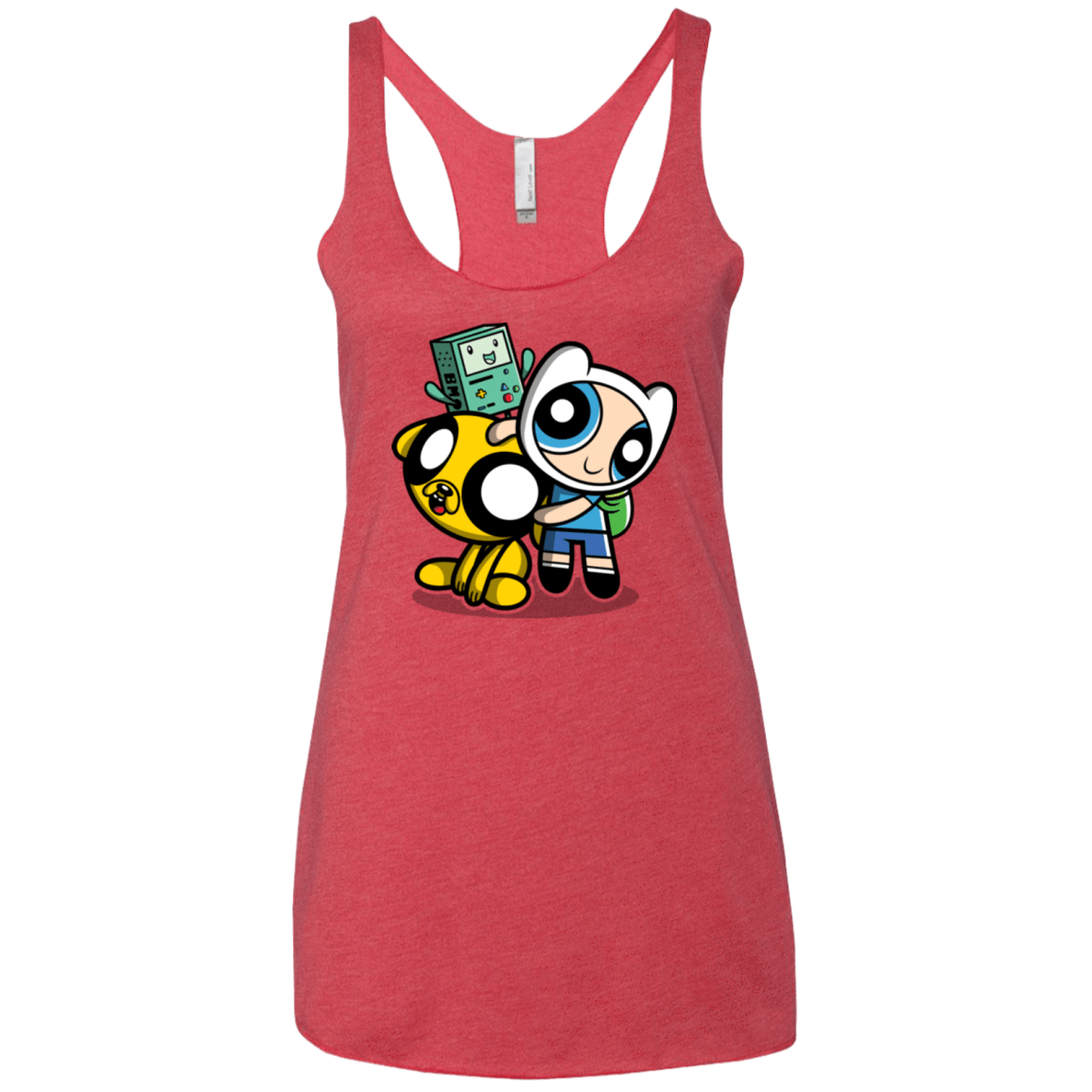 T-Shirts Vintage Red / X-Small Adventure Puff Buds Women's Triblend Racerback Tank