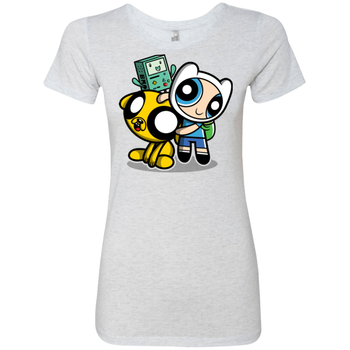T-Shirts Heather White / Small Adventure Puff Buds Women's Triblend T-Shirt