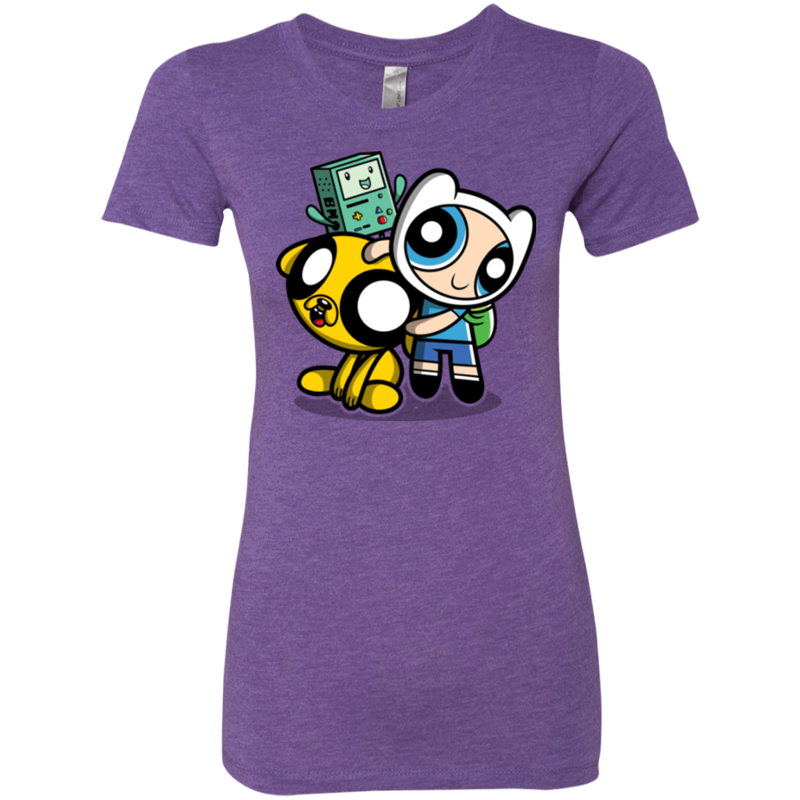 T-Shirts Purple Rush / Small Adventure Puff Buds Women's Triblend T-Shirt