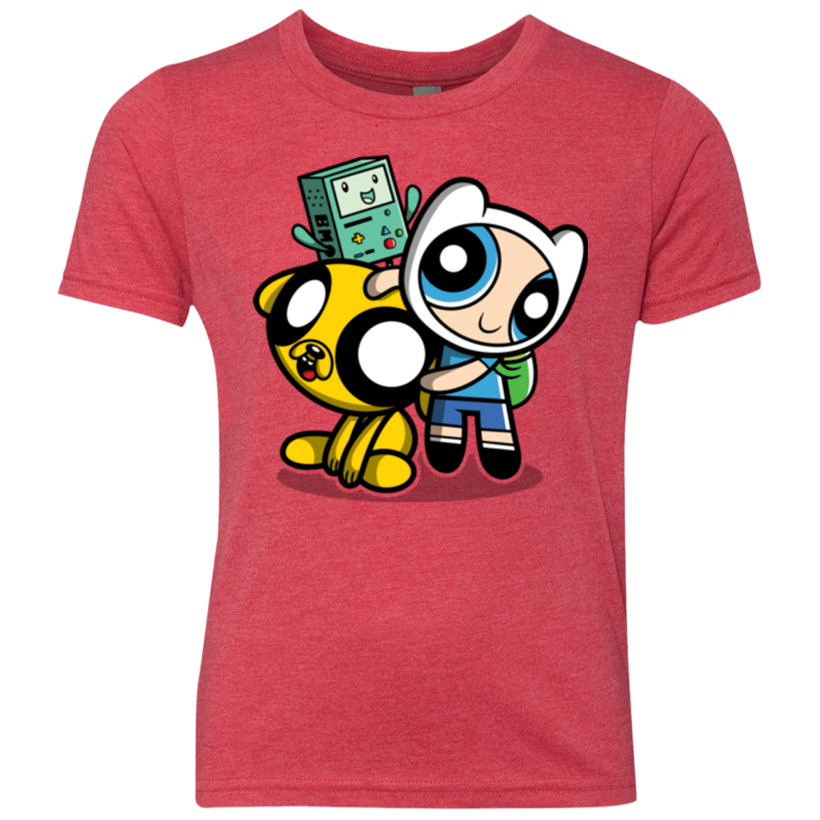 T-Shirts Vintage Red / YXS Adventure Puff Buds Youth Triblend T-Shirt