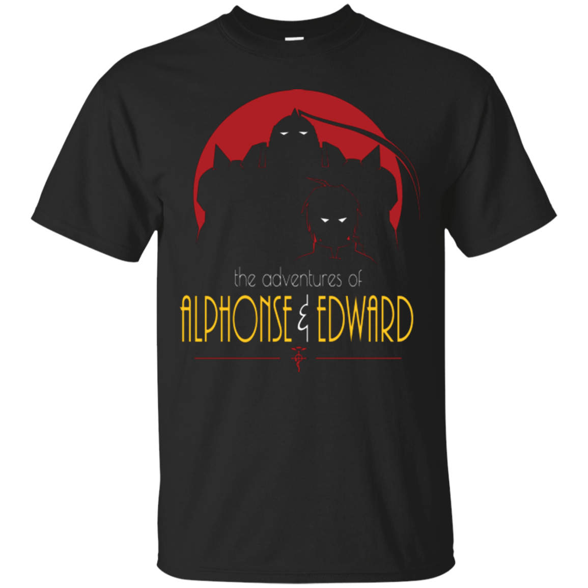 T-Shirts Black / Small Adventures of Alphonse & Edward T-Shirt