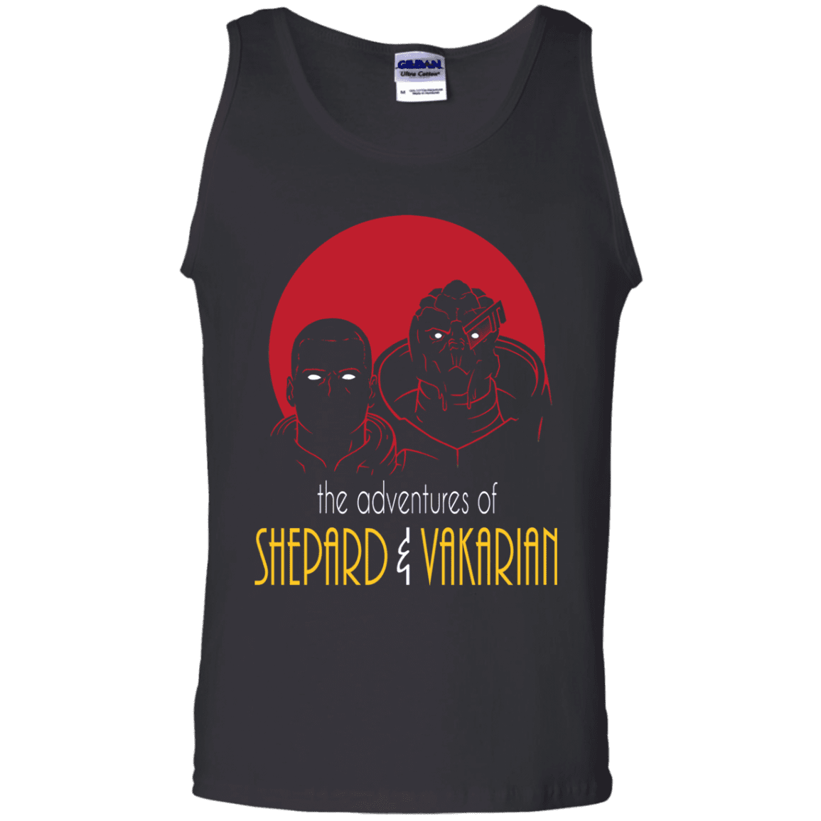 T-Shirts Black / S Adventures of Broshep & Vakarian Men's Tank Top