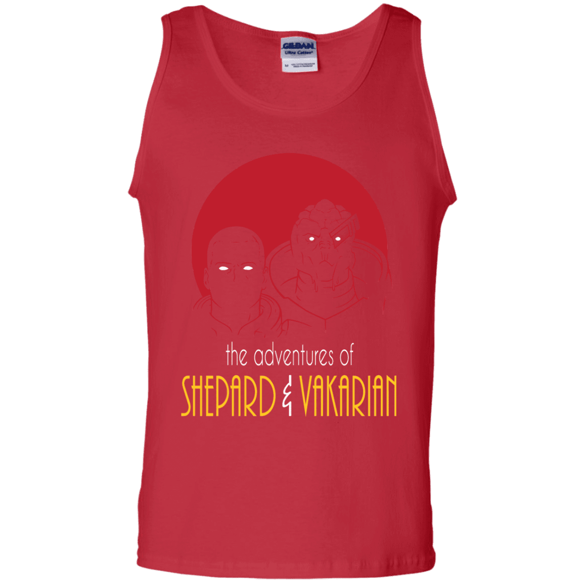 T-Shirts Red / S Adventures of Broshep & Vakarian Men's Tank Top