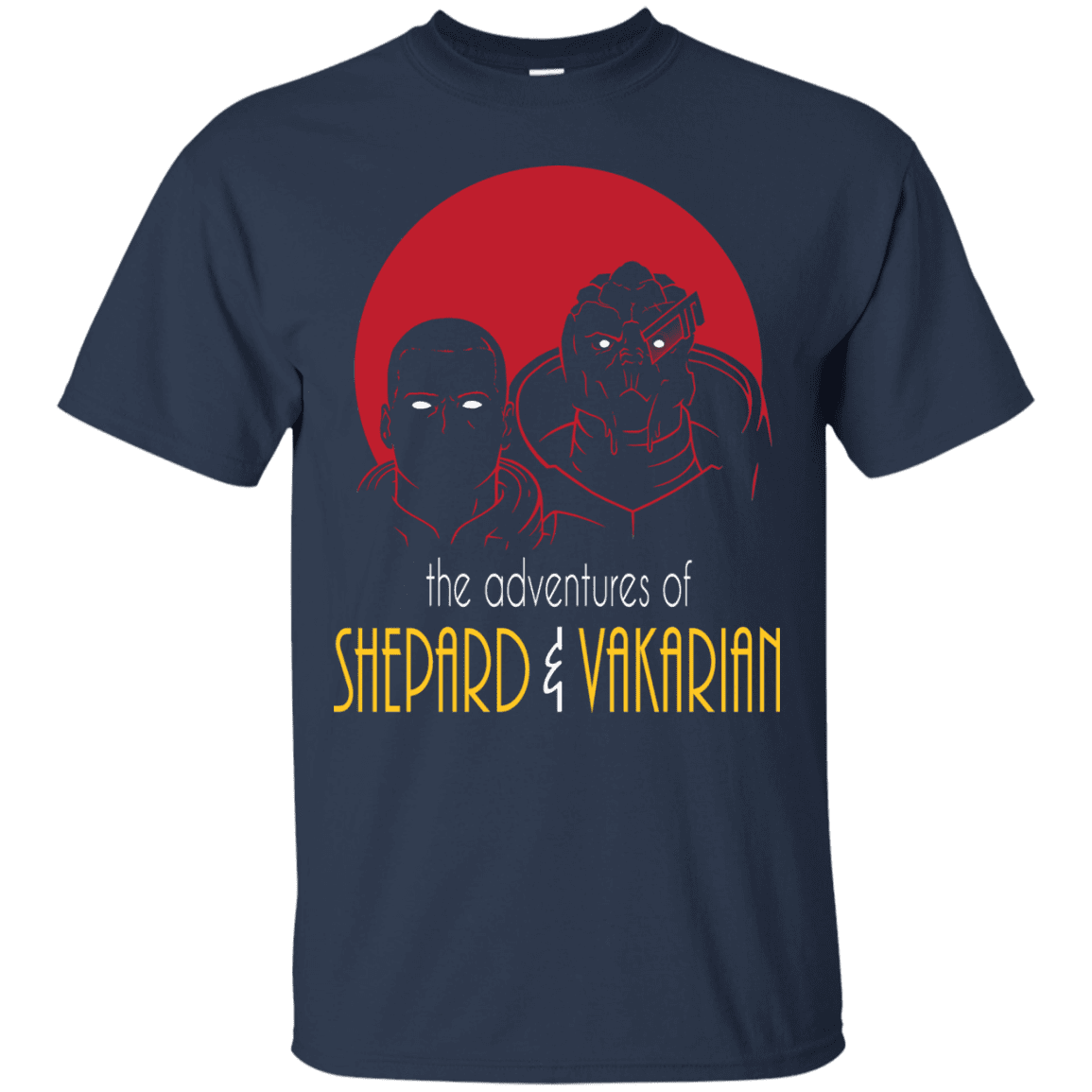 T-Shirts Navy / S Adventures of Broshep & Vakarian T-Shirt