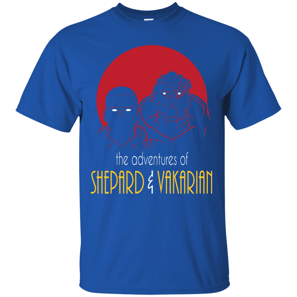 T-Shirts Royal / S Adventures of Broshep & Vakarian T-Shirt