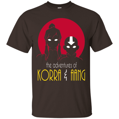 T-Shirts Dark Chocolate / S Adventures of Korra & Aang T-Shirt