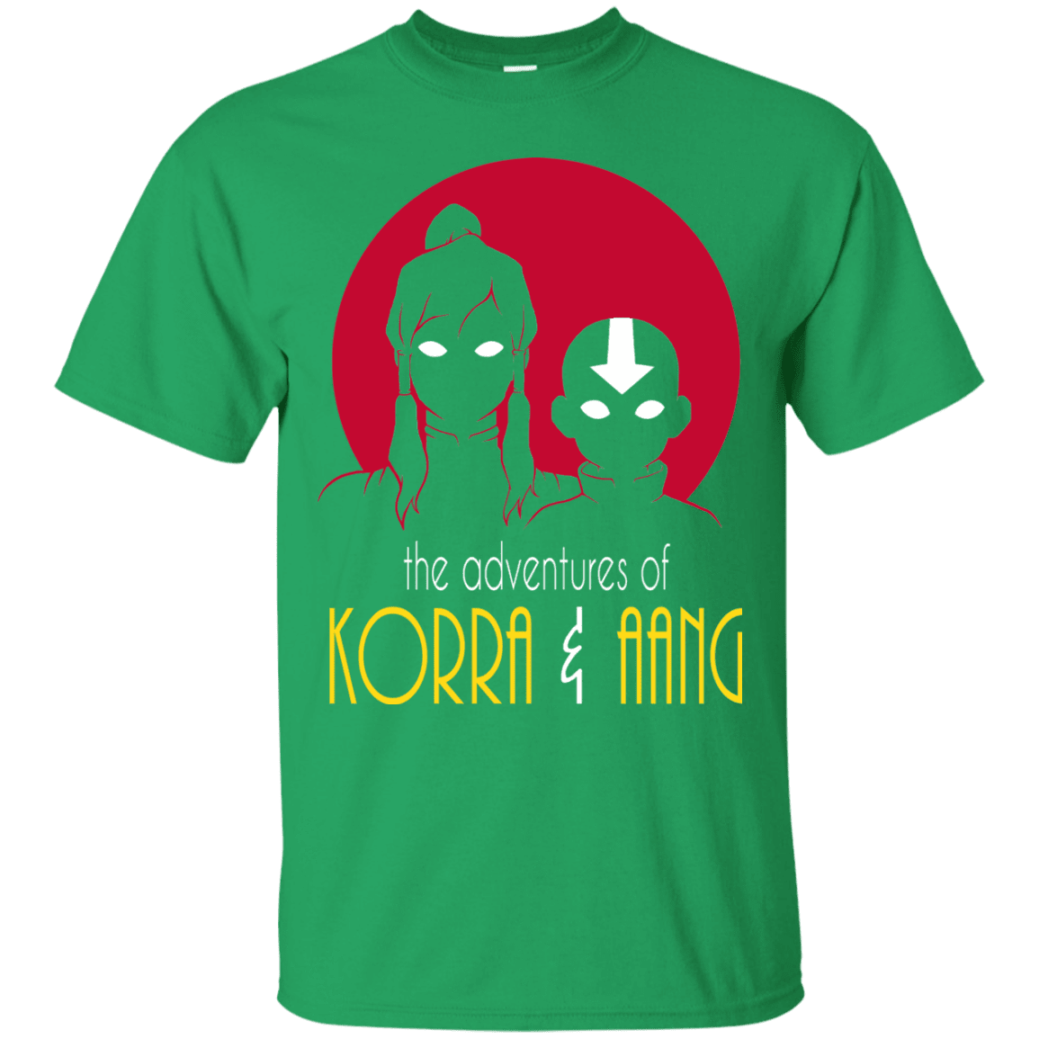 T-Shirts Irish Green / S Adventures of Korra & Aang T-Shirt