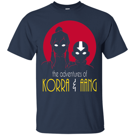 T-Shirts Navy / S Adventures of Korra & Aang T-Shirt