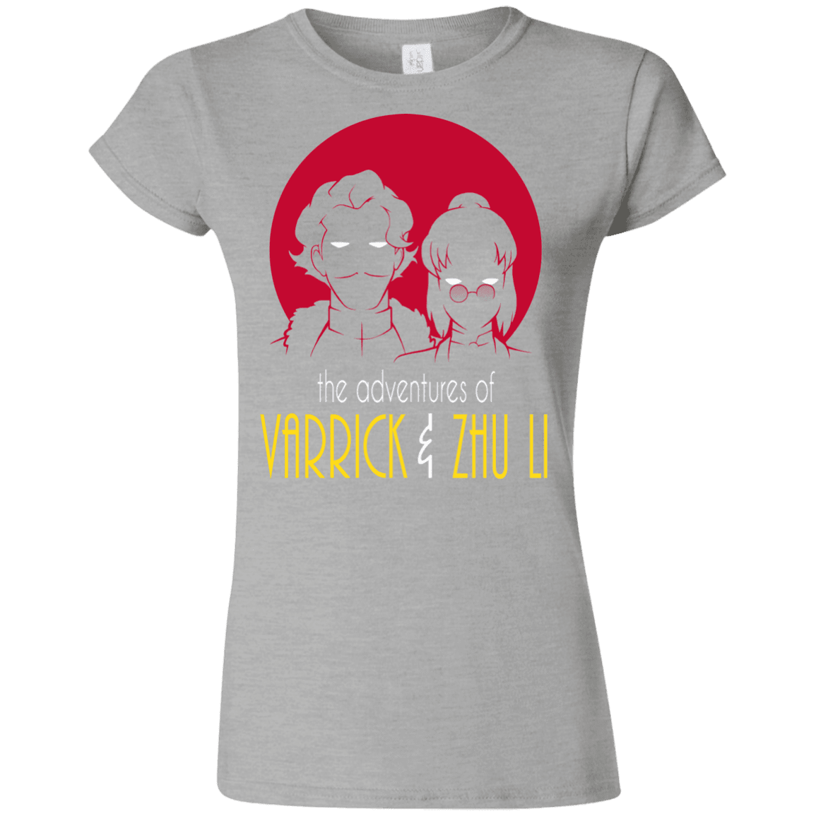 T-Shirts Sport Grey / S Adventures of Varrick & Zhu Li Junior Slimmer-Fit T-Shirt