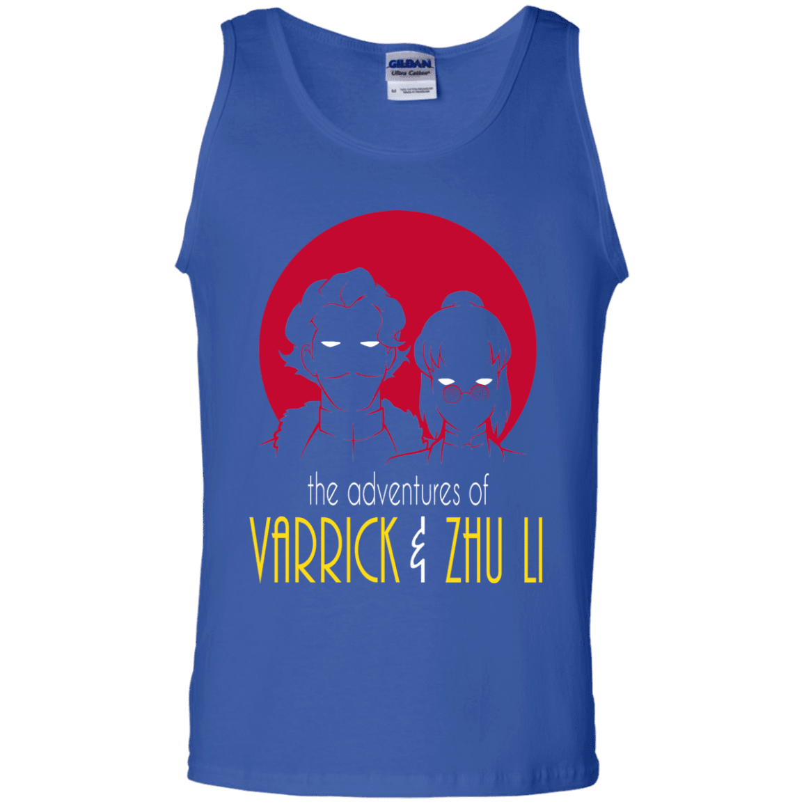 T-Shirts Royal / S Adventures of Varrick & Zhu Li Men's Tank Top