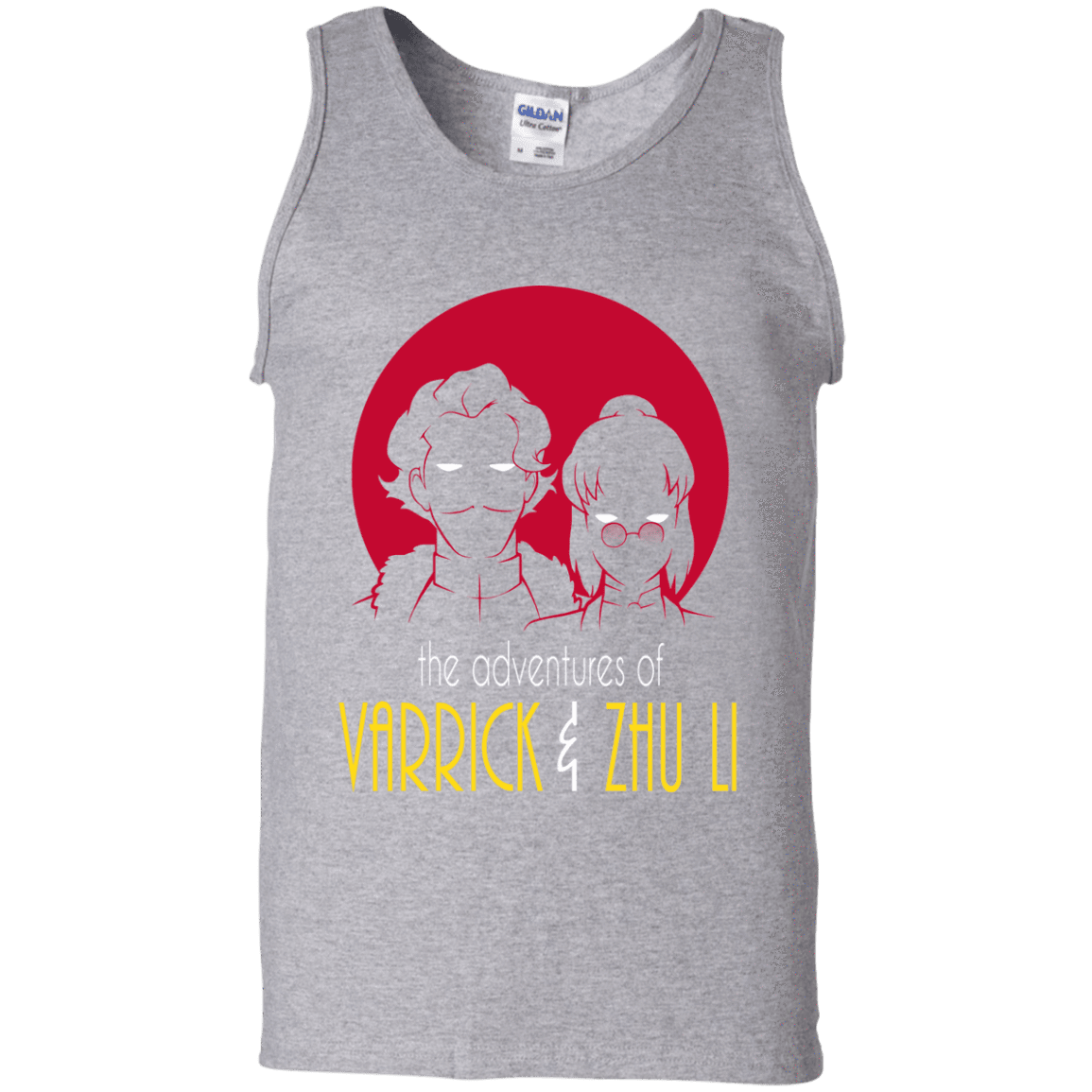 T-Shirts Sport Grey / S Adventures of Varrick & Zhu Li Men's Tank Top