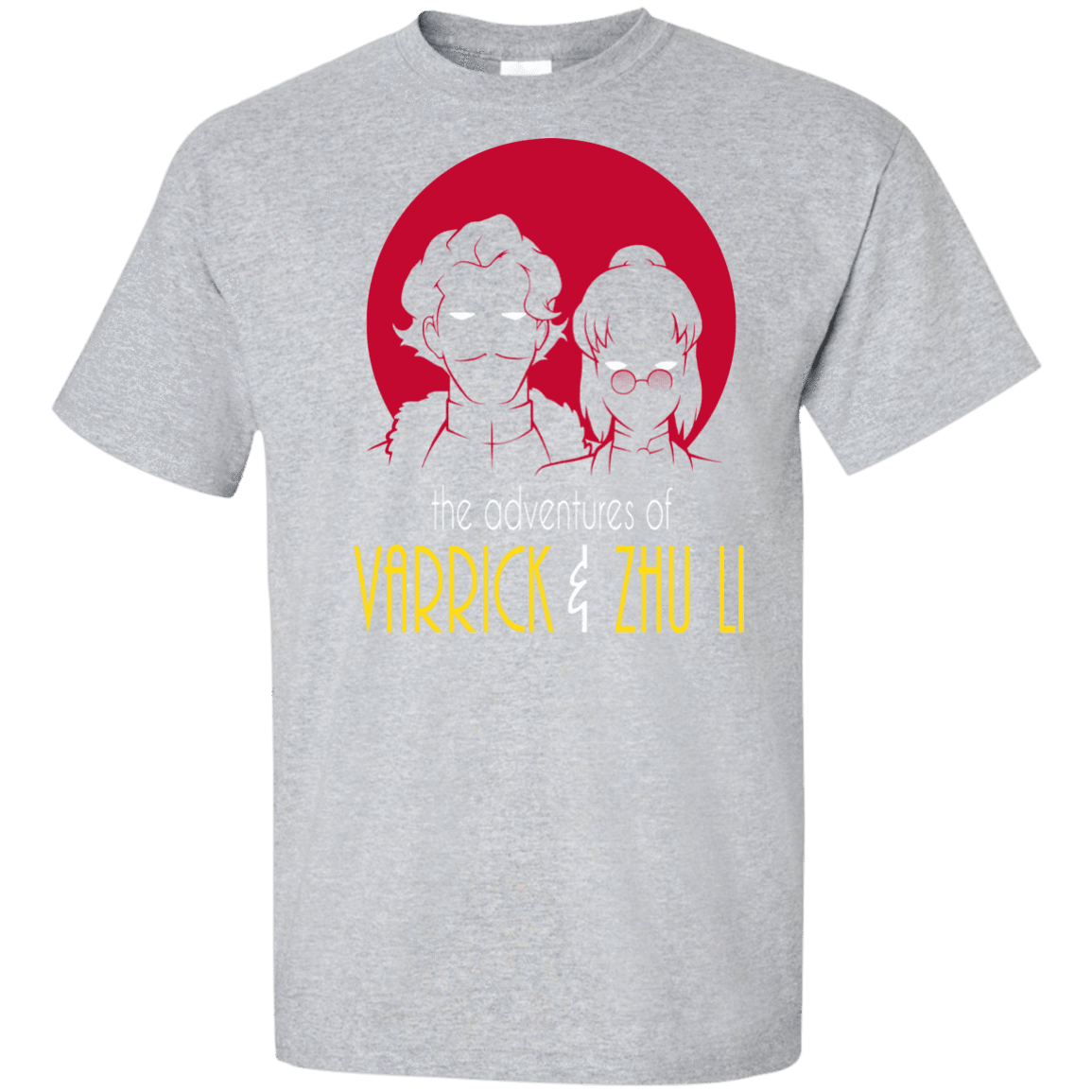 T-Shirts Sport Grey / XLT Adventures of Varrick & Zhu Li Tall T-Shirt