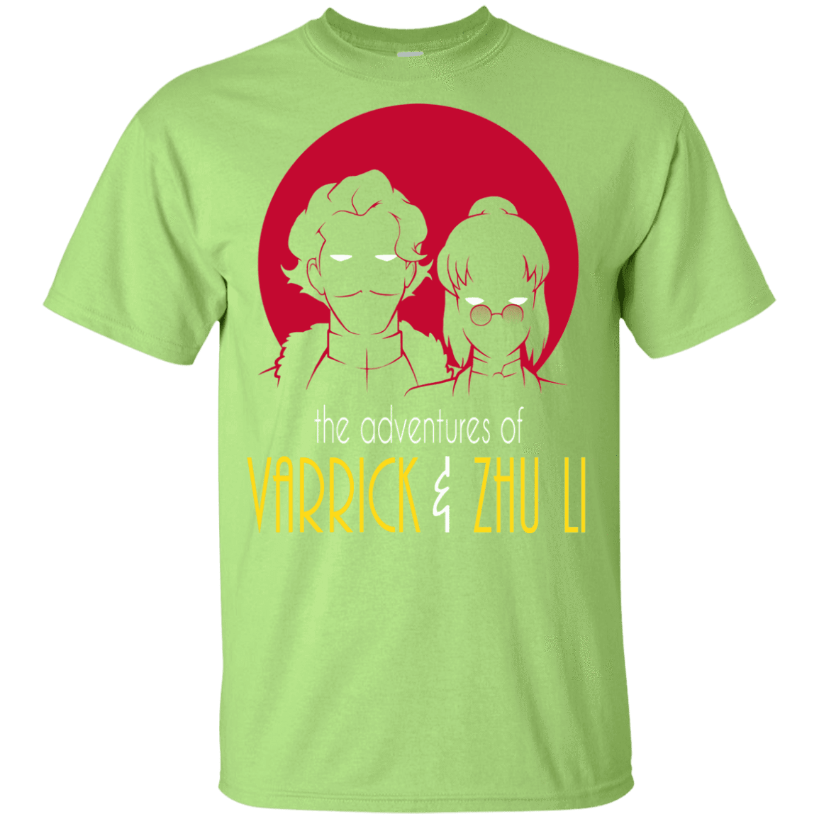 T-Shirts Mint Green / YXS Adventures of Varrick & Zhu Li Youth T-Shirt