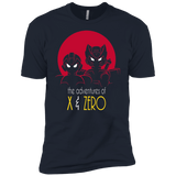 T-Shirts Midnight Navy / YXS Adventures of X & Zero Boys Premium T-Shirt