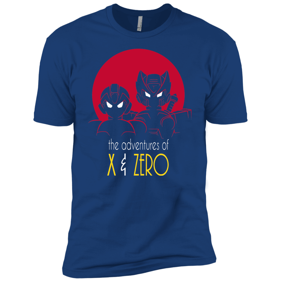 T-Shirts Royal / YXS Adventures of X & Zero Boys Premium T-Shirt
