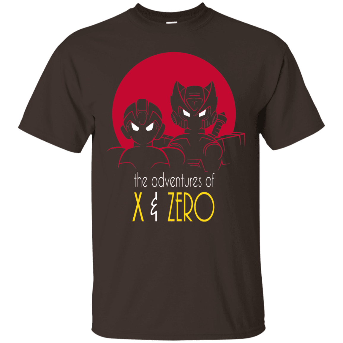 T-Shirts Dark Chocolate / S Adventures of X & Zero T-Shirt