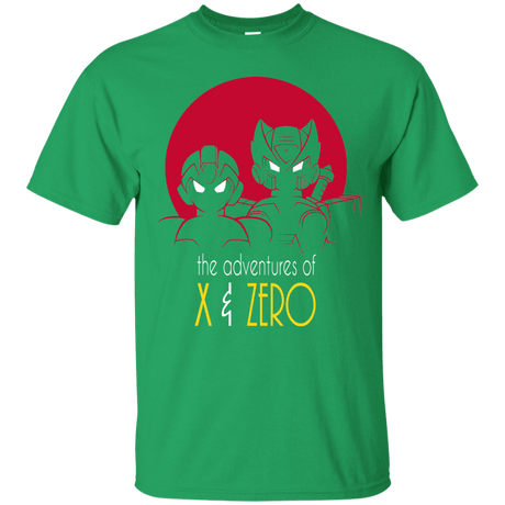T-Shirts Irish Green / S Adventures of X & Zero T-Shirt