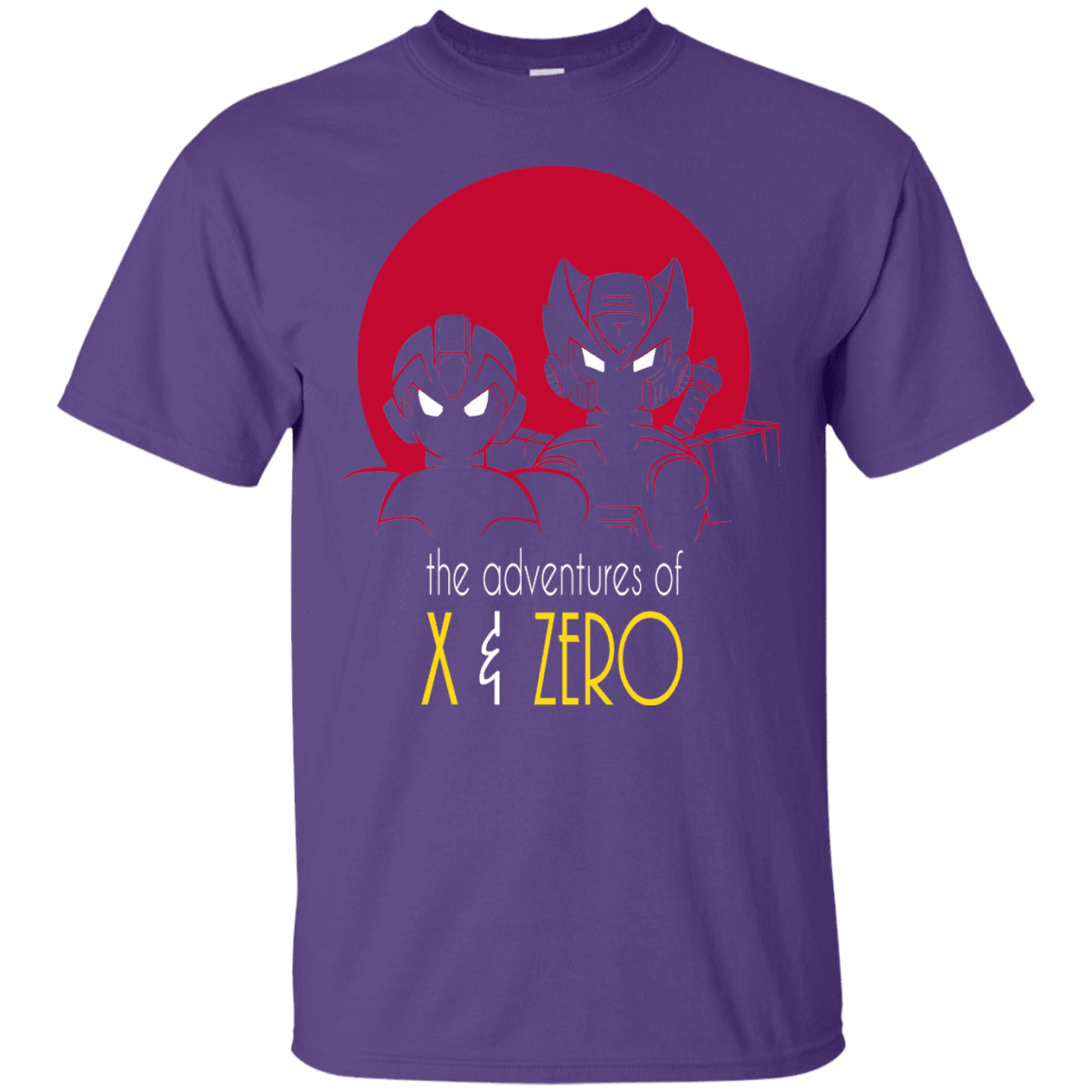 T-Shirts Purple / S Adventures of X & Zero T-Shirt