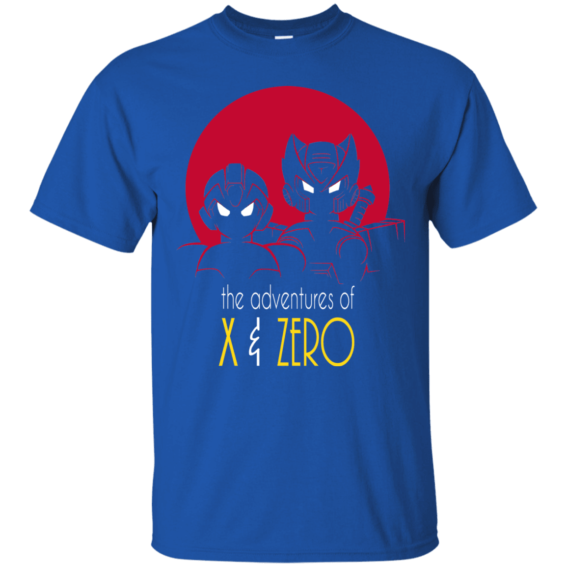 T-Shirts Royal / S Adventures of X & Zero T-Shirt