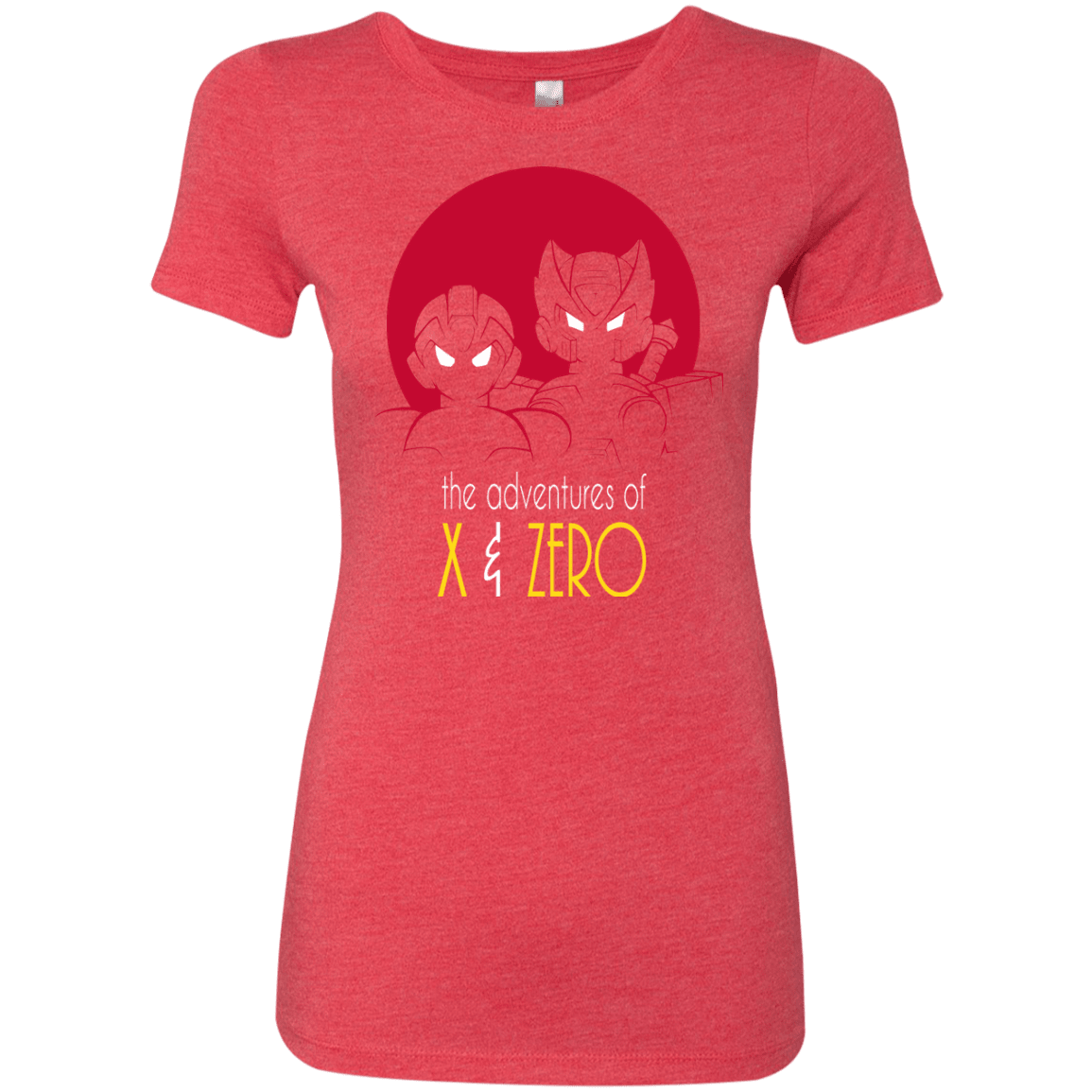 T-Shirts Vintage Red / S Adventures of X & Zero Women's Triblend T-Shirt