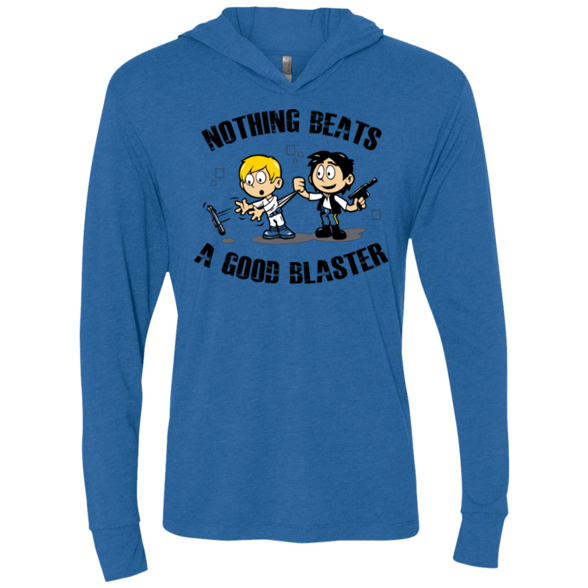 T-Shirts Vintage Royal / X-Small Advice From A Smuggler Triblend Long Sleeve Hoodie Tee