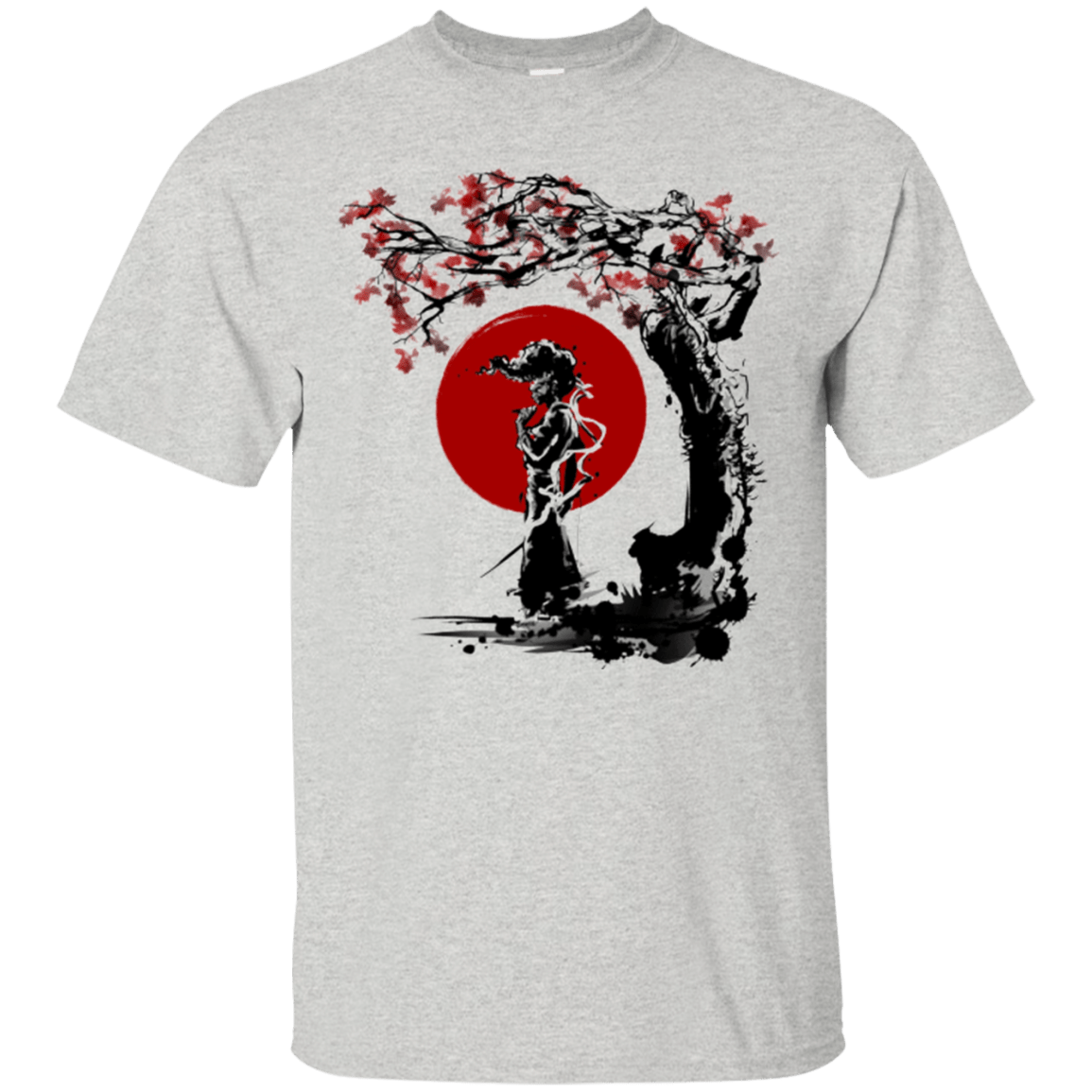 T-Shirts Ash / Small Afro under the sun T-Shirt