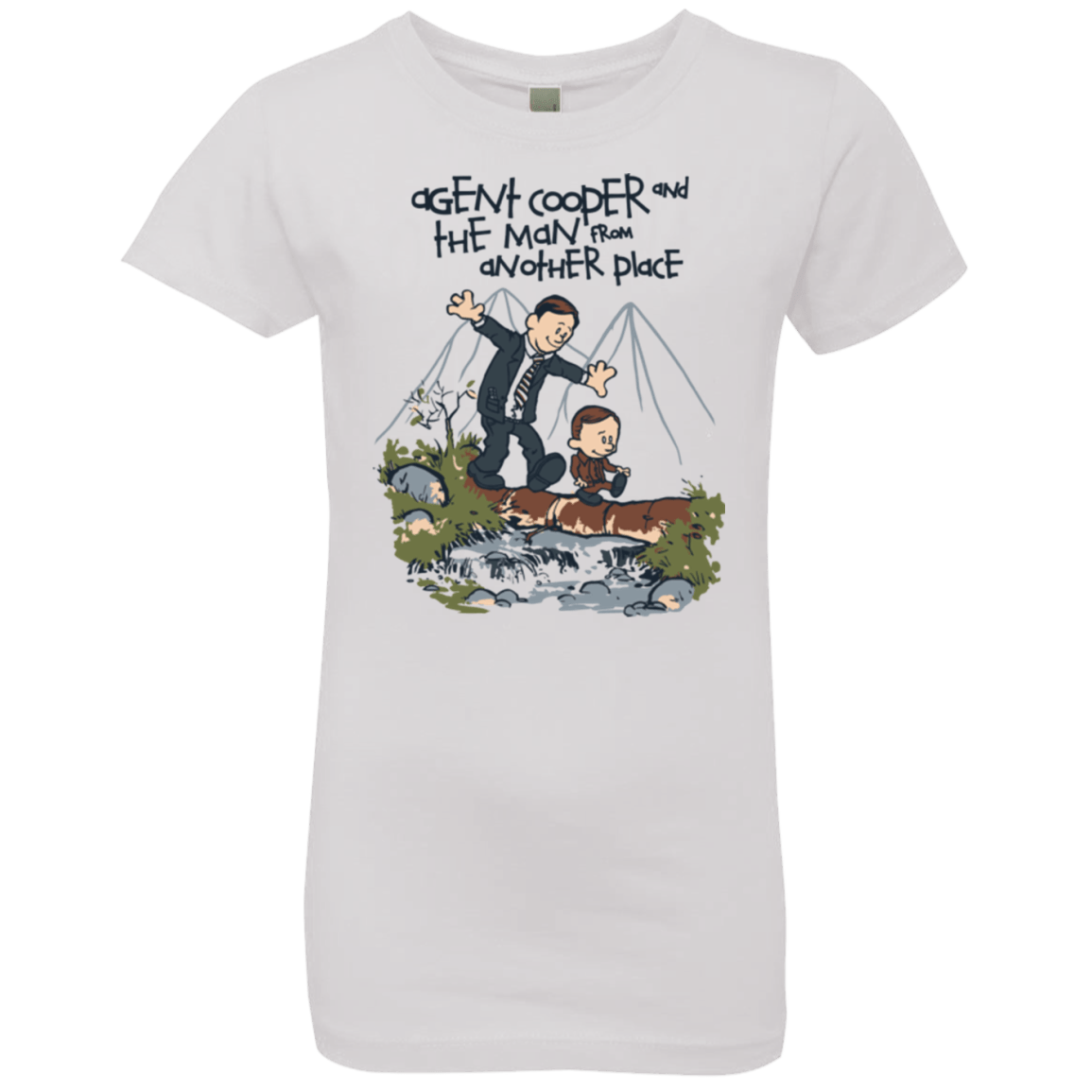 T-Shirts White / YXS Agent Cooper and Girls Premium T-Shirt