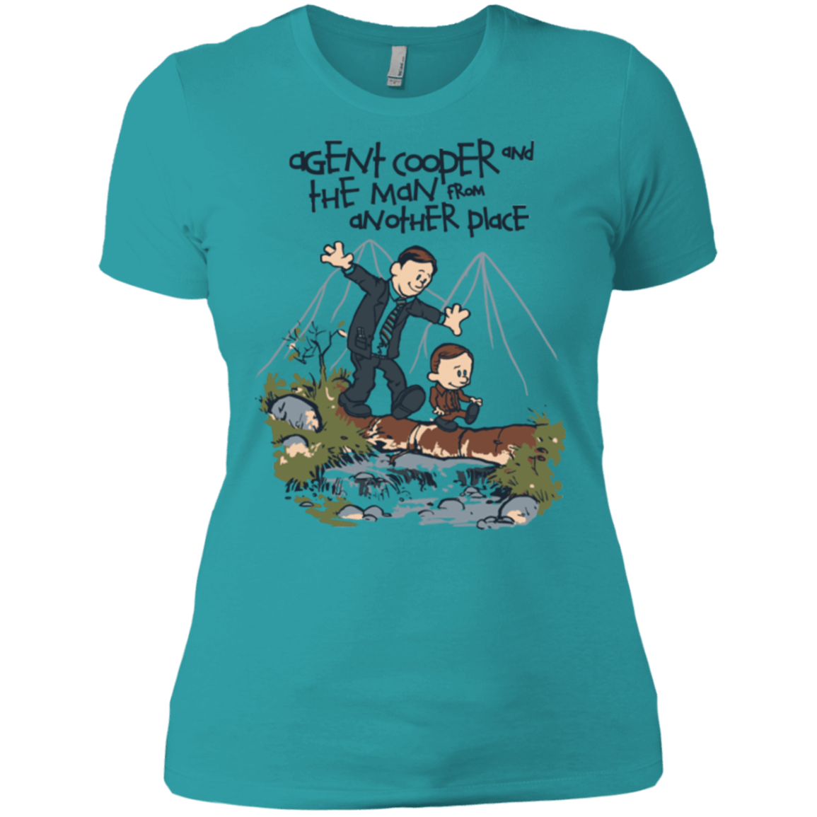 T-Shirts Tahiti Blue / X-Small Agent Cooper and Women's Premium T-Shirt