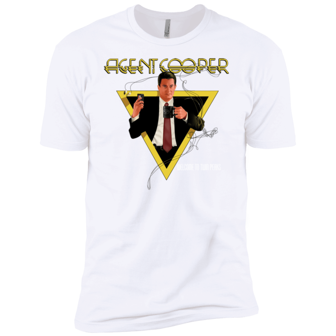 T-Shirts White / YXS Agent Cooper Boys Premium T-Shirt