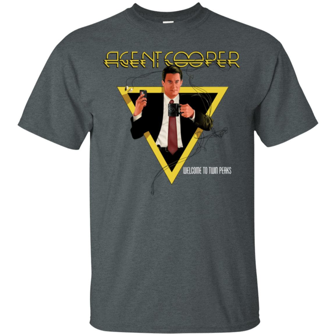 T-Shirts Dark Heather / Small Agent Cooper T-Shirt