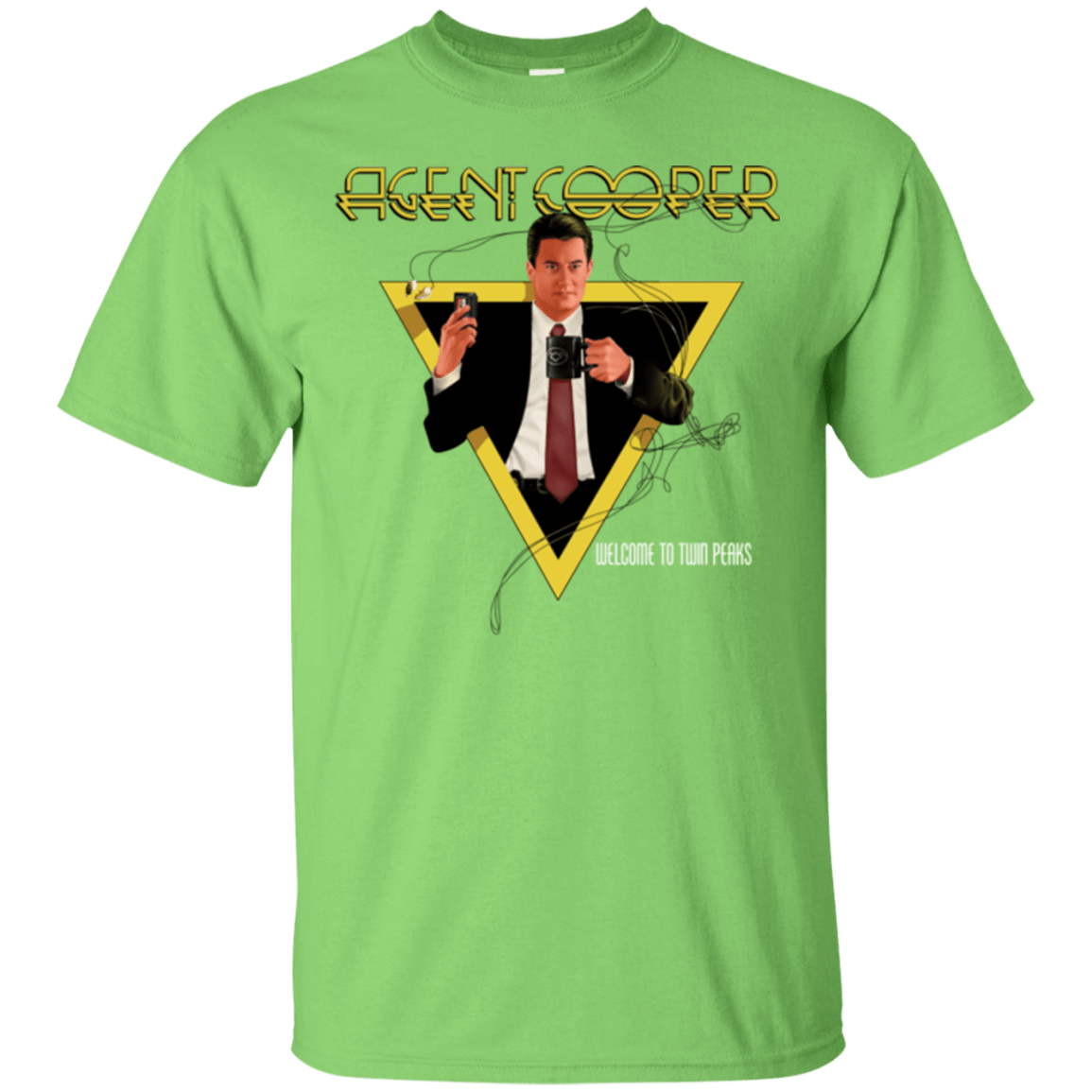 T-Shirts Lime / Small Agent Cooper T-Shirt