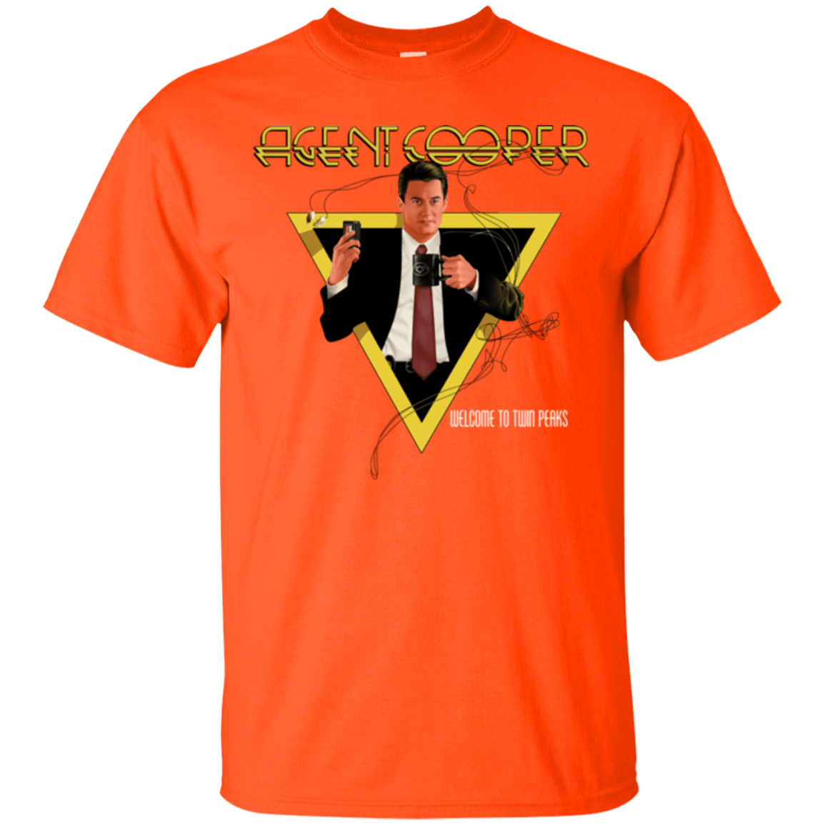 T-Shirts Orange / Small Agent Cooper T-Shirt