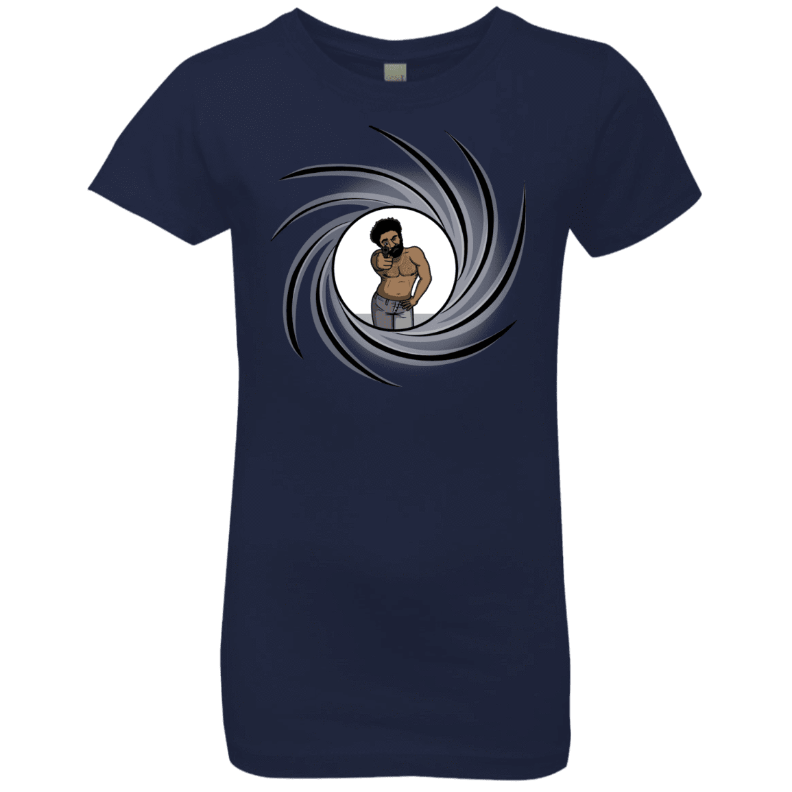 T-Shirts Midnight Navy / YXS Agent Gambino Girls Premium T-Shirt