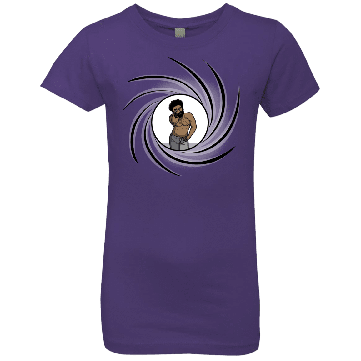T-Shirts Purple Rush / YXS Agent Gambino Girls Premium T-Shirt