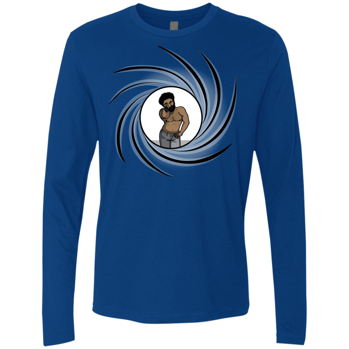 T-Shirts Royal / S Agent Gambino Men's Premium Long Sleeve