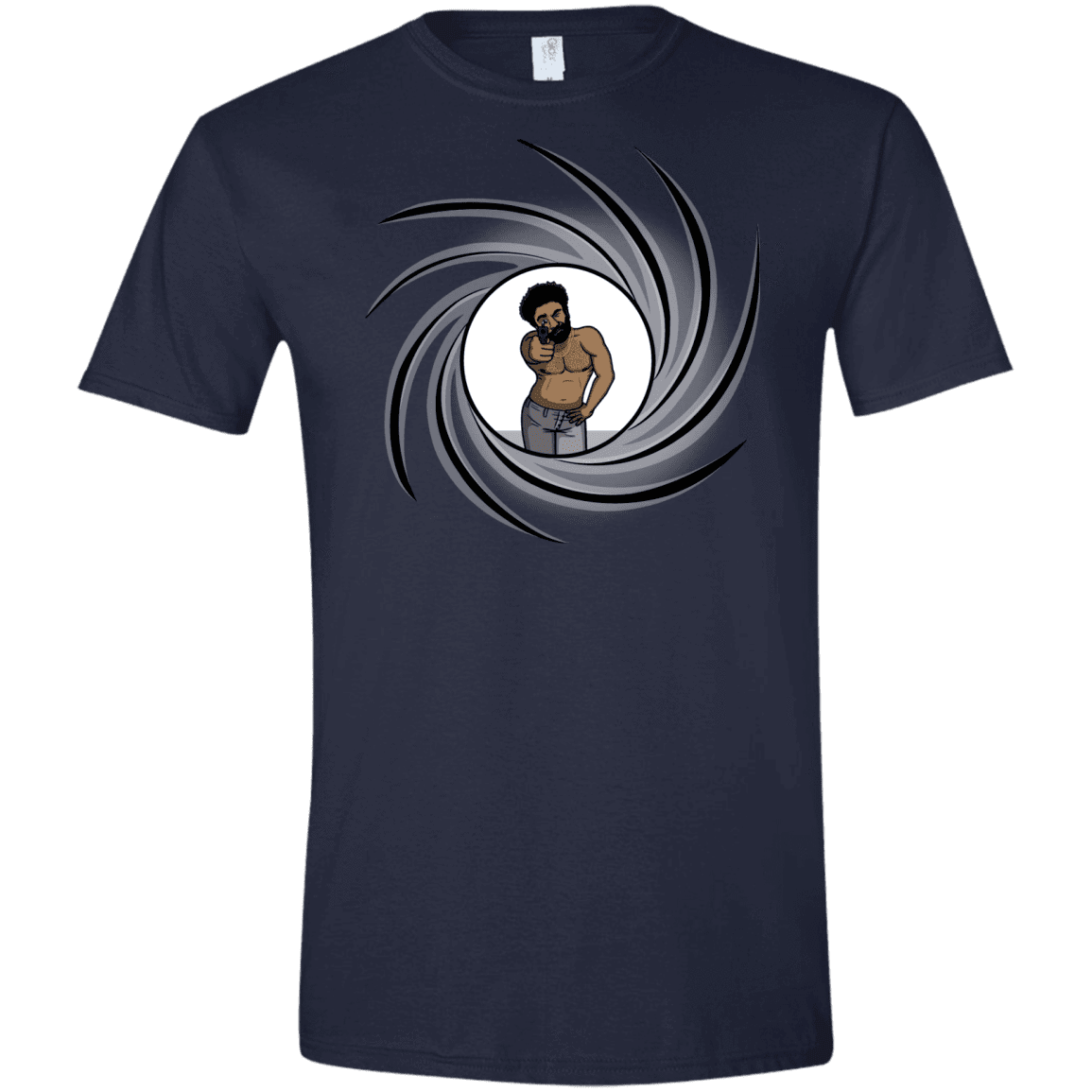 T-Shirts Navy / X-Small Agent Gambino Men's Semi-Fitted Softstyle