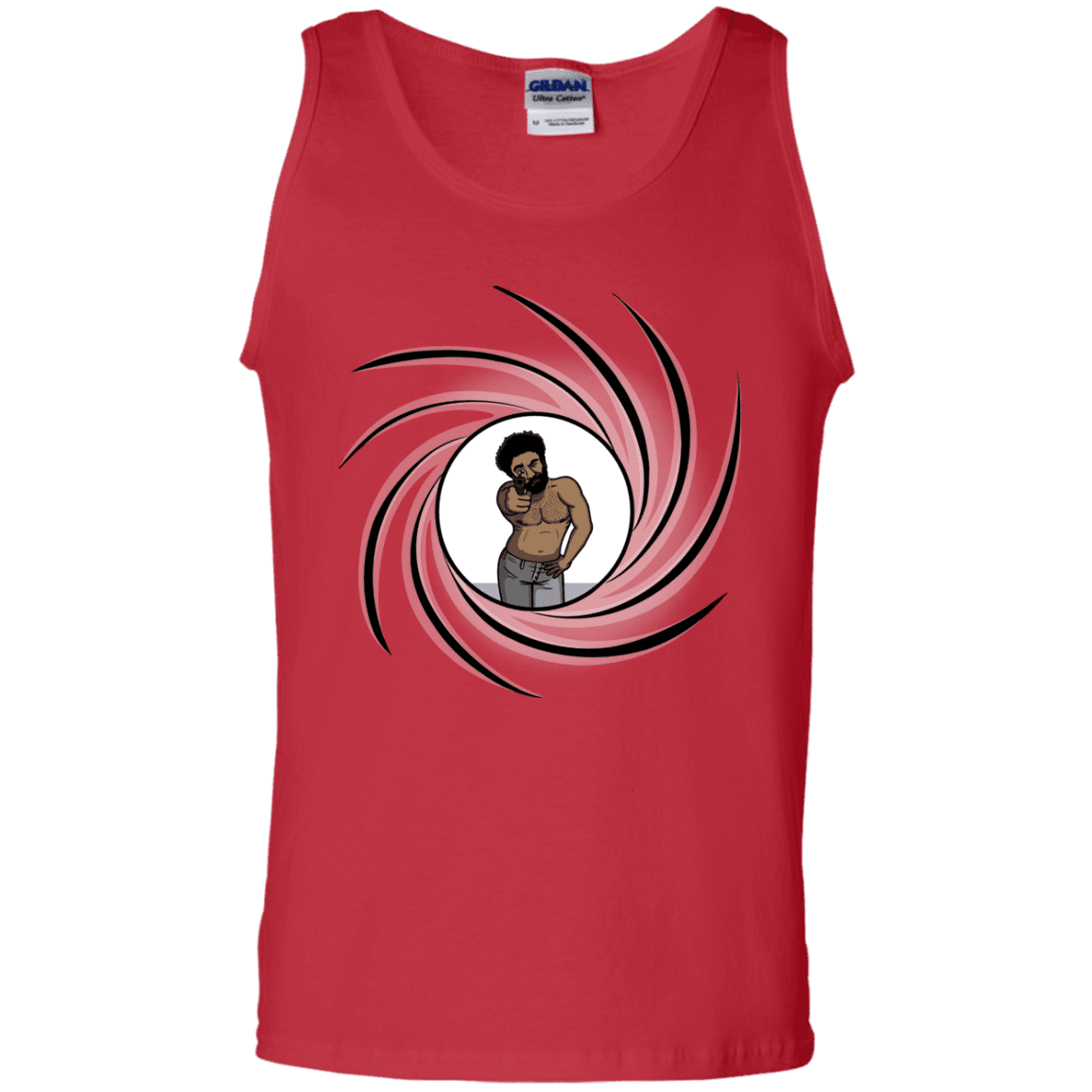 T-Shirts Red / S Agent Gambino Men's Tank Top