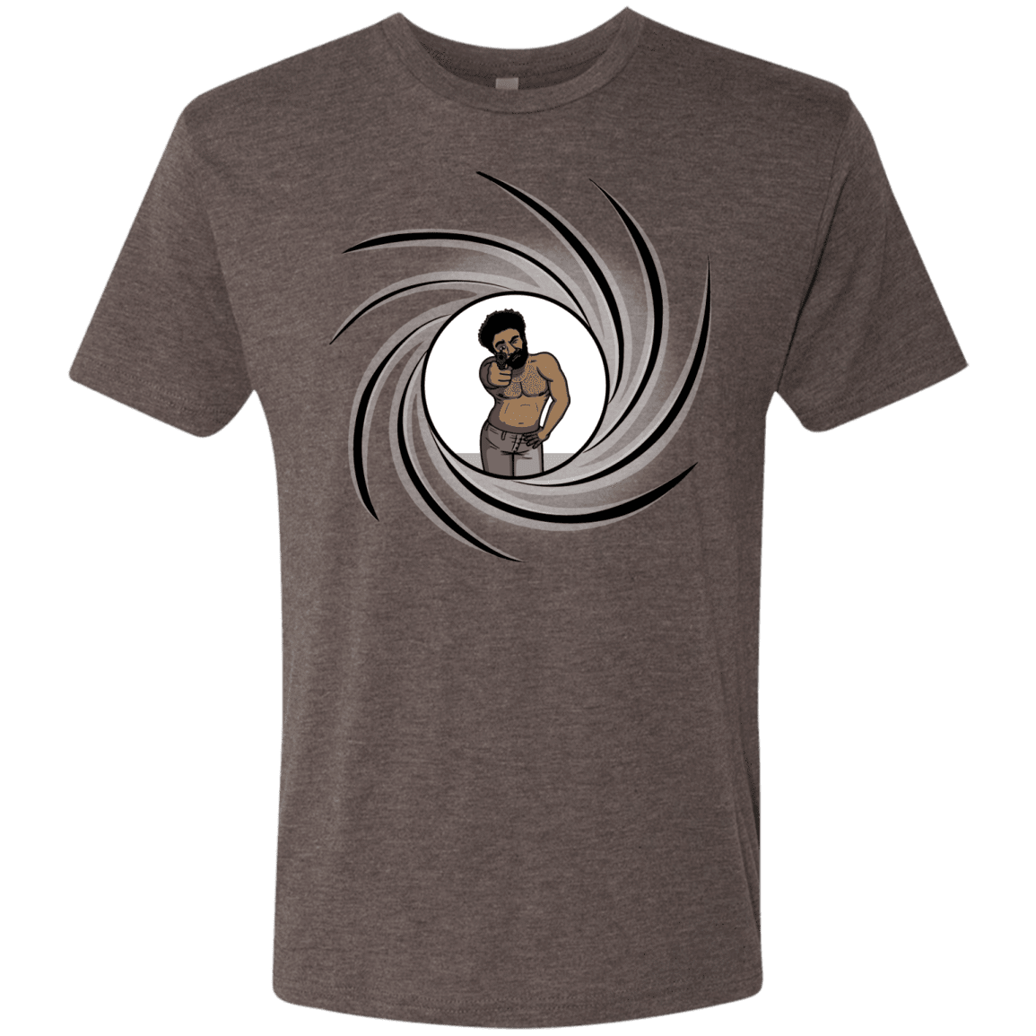 T-Shirts Macchiato / S Agent Gambino Men's Triblend T-Shirt