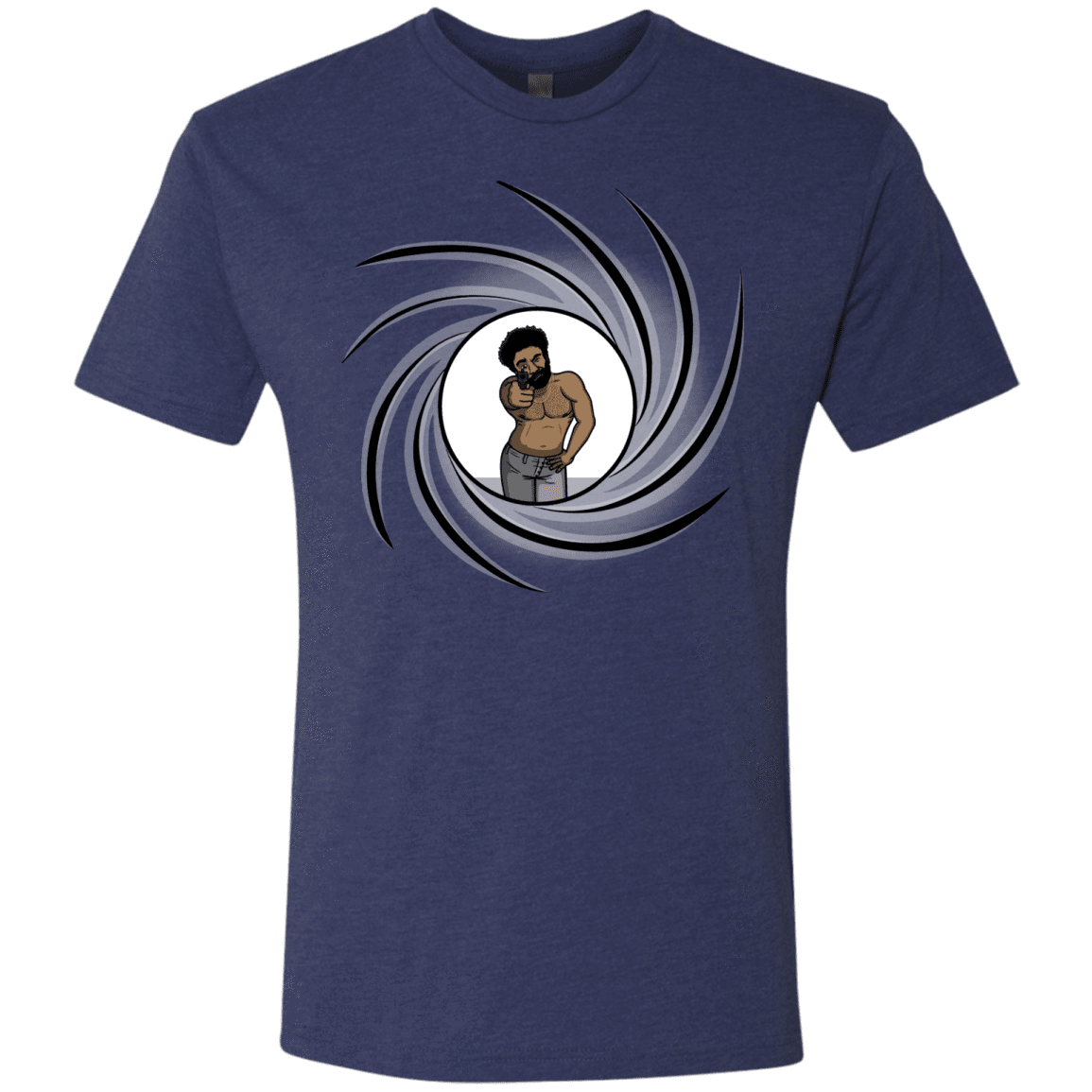 T-Shirts Vintage Navy / S Agent Gambino Men's Triblend T-Shirt