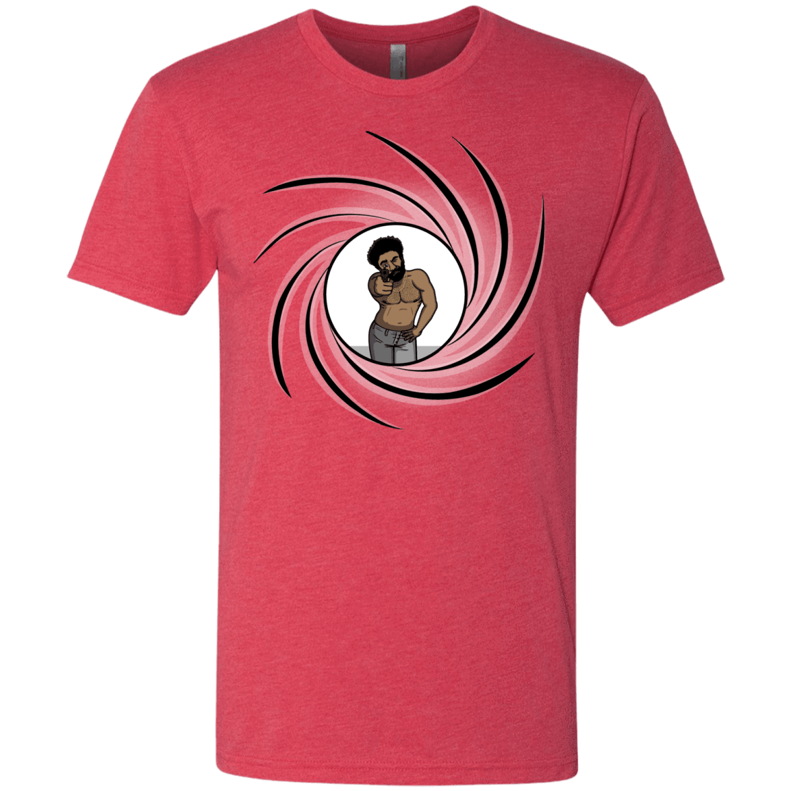 T-Shirts Vintage Red / S Agent Gambino Men's Triblend T-Shirt