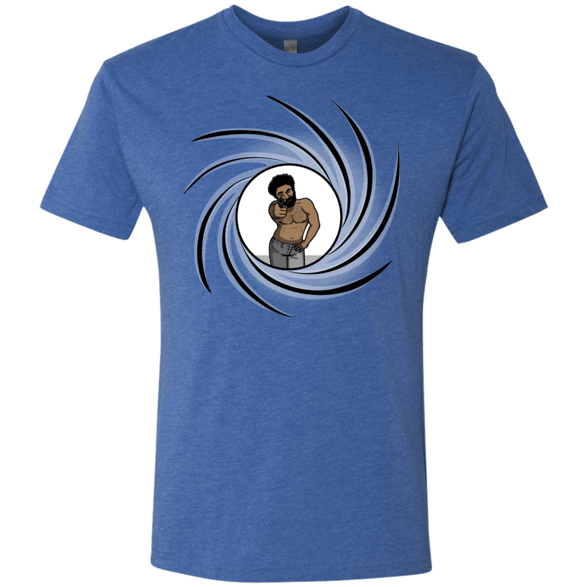 T-Shirts Vintage Royal / S Agent Gambino Men's Triblend T-Shirt