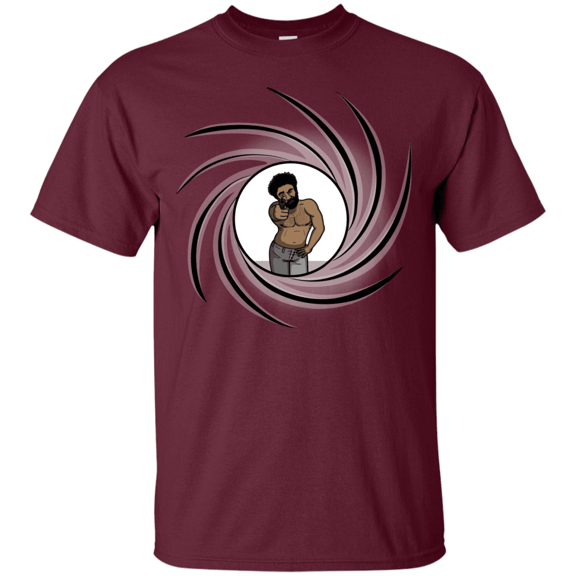 T-Shirts Maroon / S Agent Gambino T-Shirt