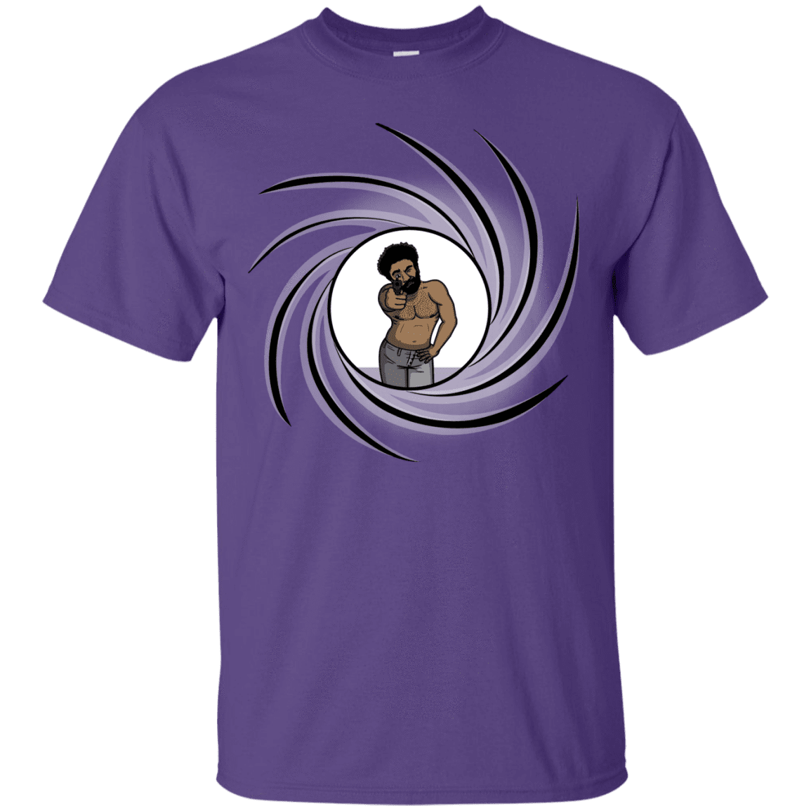 T-Shirts Purple / S Agent Gambino T-Shirt