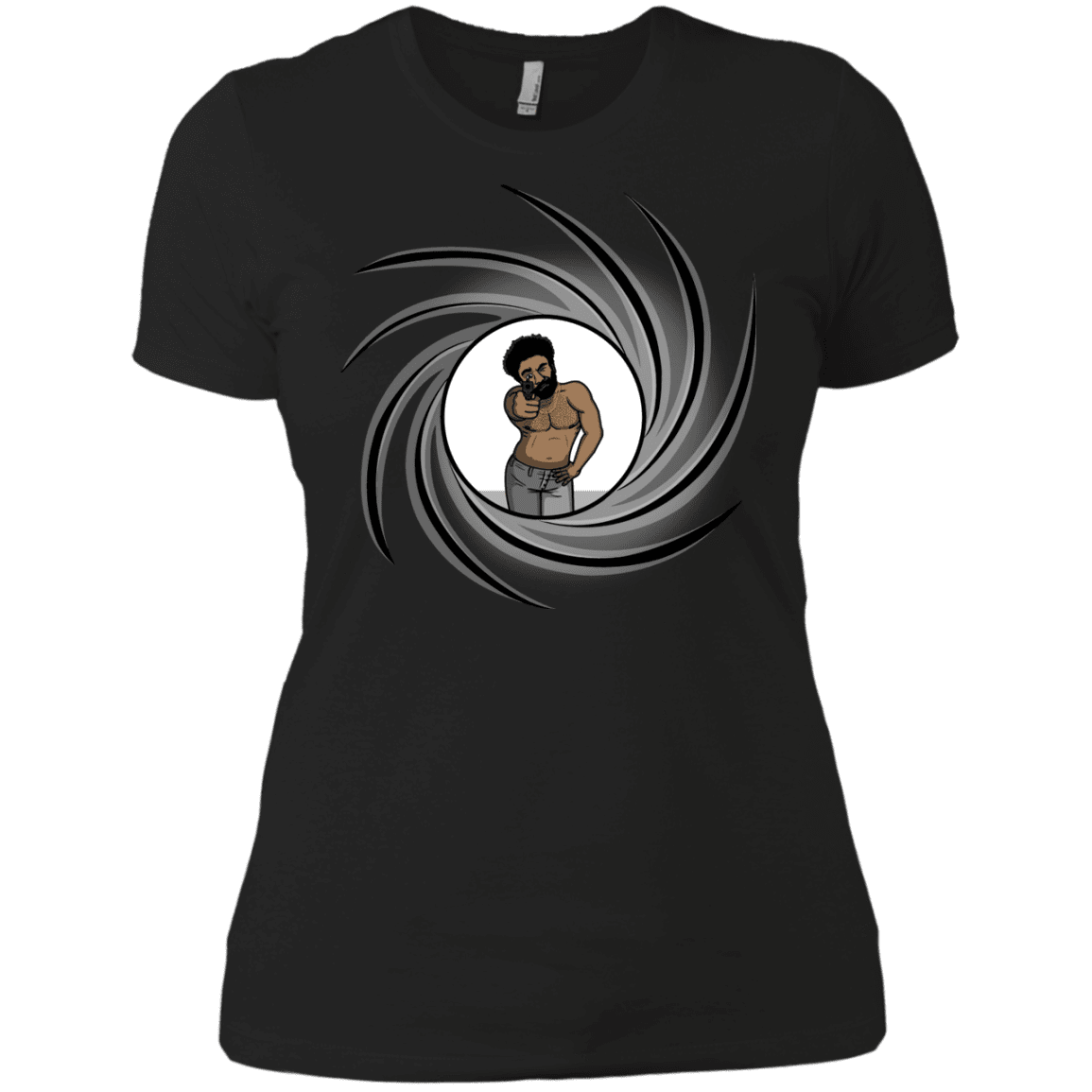 T-Shirts Black / X-Small Agent Gambino Women's Premium T-Shirt