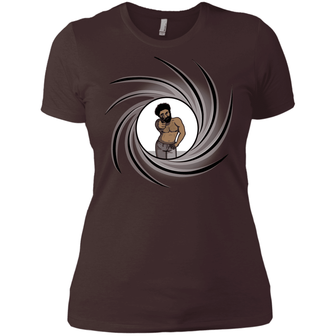 T-Shirts Dark Chocolate / X-Small Agent Gambino Women's Premium T-Shirt