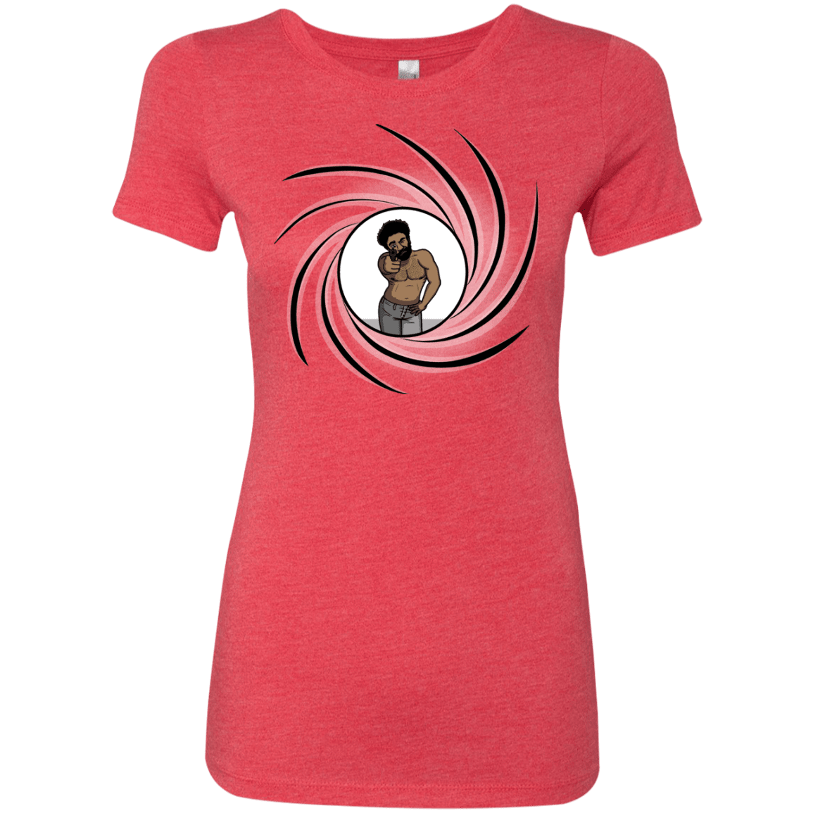 T-Shirts Vintage Red / S Agent Gambino Women's Triblend T-Shirt