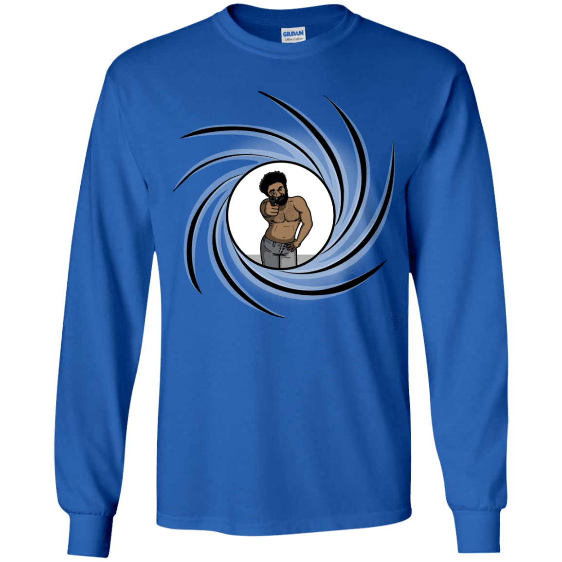 T-Shirts Royal / YS Agent Gambino Youth Long Sleeve T-Shirt